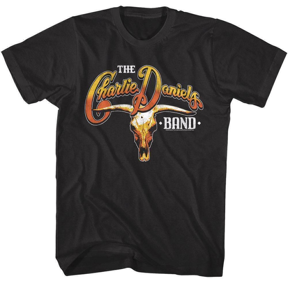 Charlie Daniels Band Steer Skull Southern Rock T-Shirt